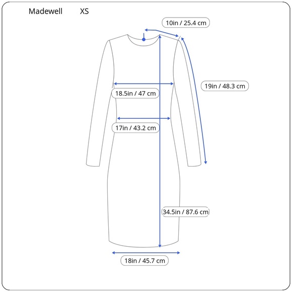 Madewell Women’s Turtleneck Sweater Dress - Picture 6 of 6